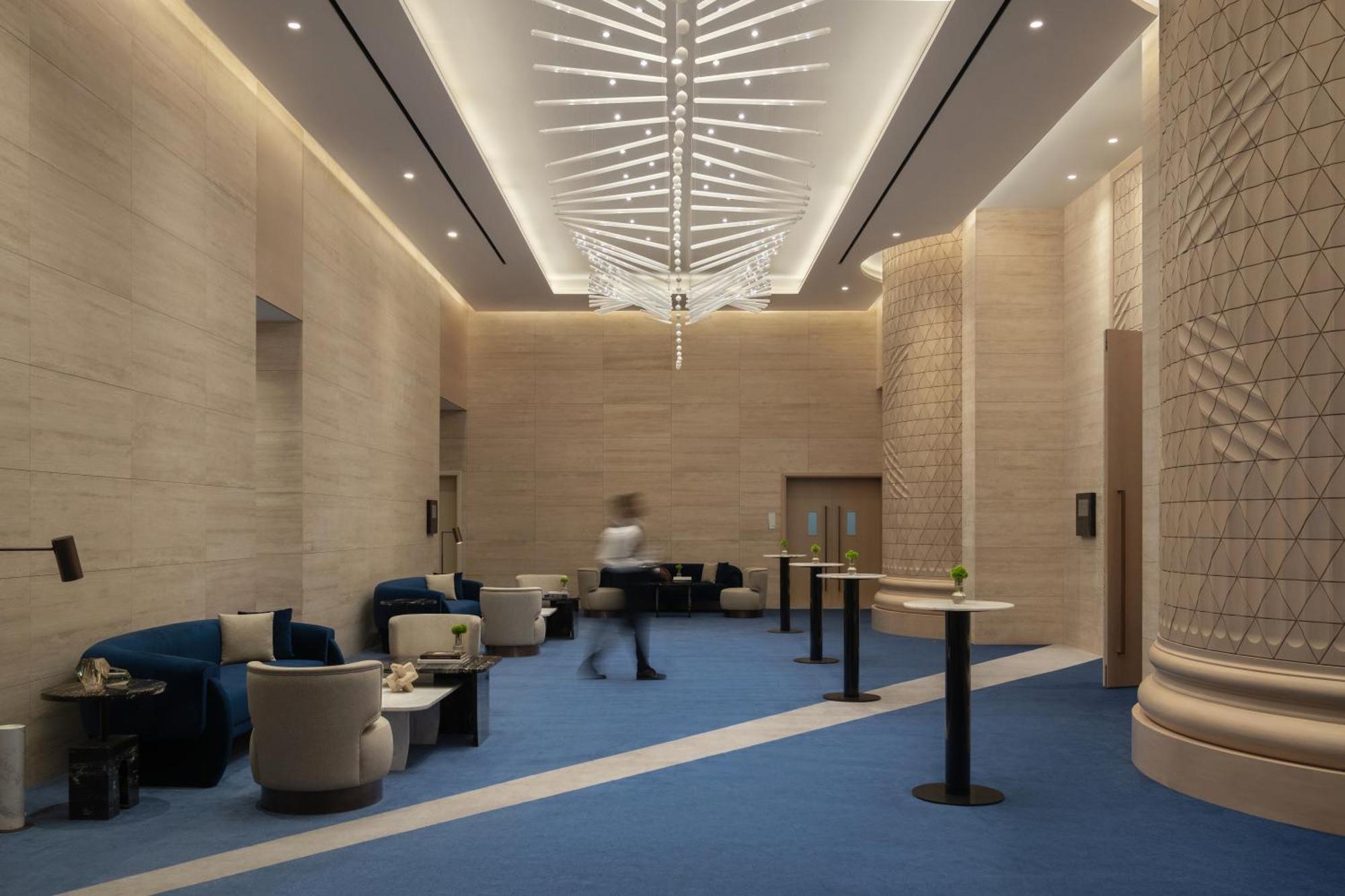 Hotel So/ Uptown Dubai Exterior foto The interior of the lounge