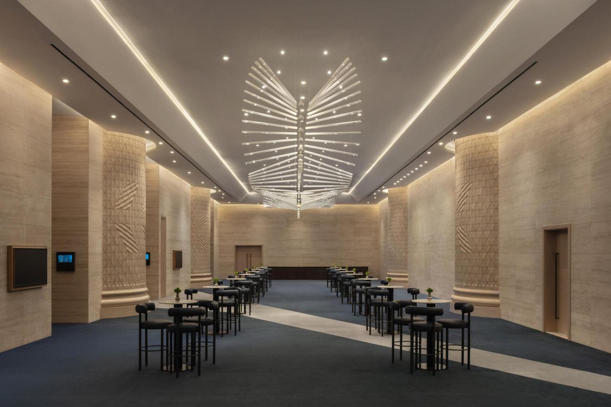 Hotel So/ Uptown Dubai Exterior foto The interior of the National Museum of Oman