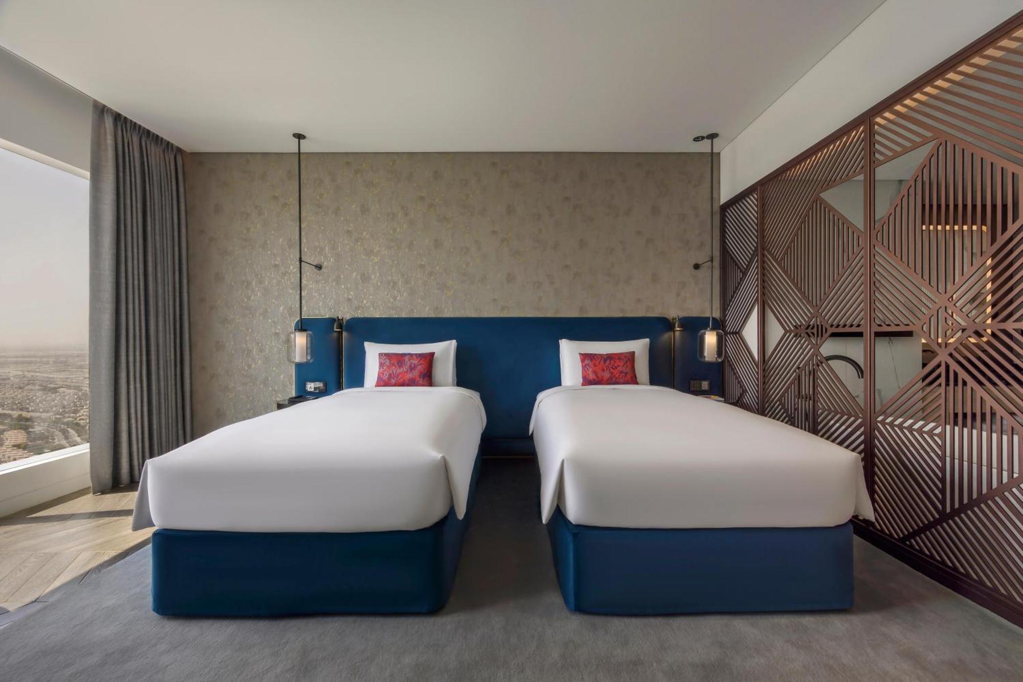 Hotel So/ Uptown Dubai Zimmer foto Deluxe twin room